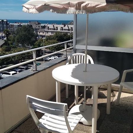 Studio Calme Avec Terrasse Vue Mer Pleneuf-Val-Andre Bagian luar foto